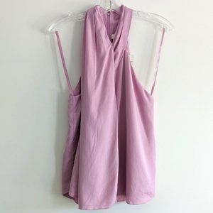 Club Monaco Cross Over Top Size 4 Mauve